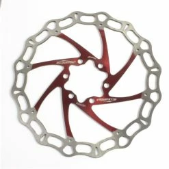 Alligator Bremsscheibe Crown - Rot / Silber