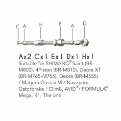 Alligator Stützhülse Für Formula -Bremsen Elegant store alligator stuetzhuelse fuer formula4