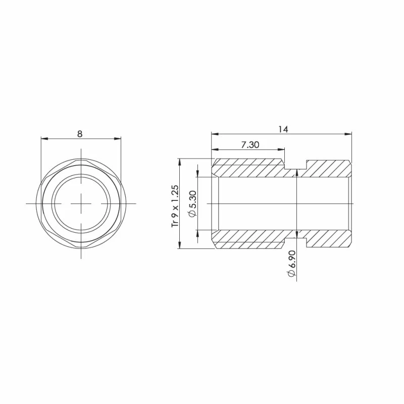 Alligator Überwurfmutter Für Magura MT 2 Alligator Überwurfmutter Für Magura MT – Bild 2