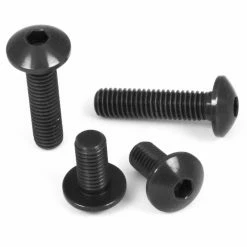 Jaeger Motorsport Aluminium - Schrauben - Innensechskant Linsenkopf - Schwarz