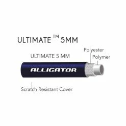 Hydraulikleitung Alligator Ultimate - Ø 5,0 Mm - Meterware -Bremsen Elegant store hydraulikleitung alligator ultimate o 50 mm3