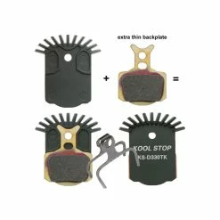 Kool-stop Kool Stop - Bremsbeläge Für Formula R1 / The One / Mega / RX / T1 / RO - Organisch Mit Kühlrippen