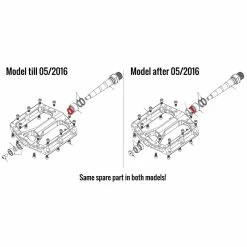 Reverse Fettabdichtung Für Black ONE Pedal