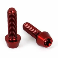 Tuning Bikes Titan Schrauben - Torx Konischer Kopf - Rot